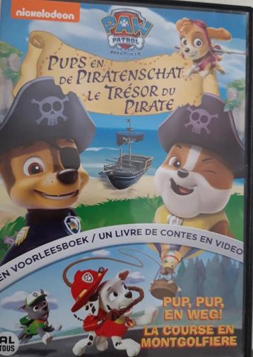 Paw patrol Pups en de Piratenschat  KRASVRIJE DVD  beschikbaar voor biedingen