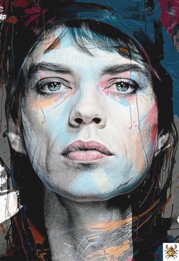 377 Mick Jagger Art mix beschikbaar voor biedingen