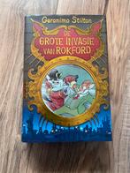 Geronimo Stilton - De grote invasie van Rokford, Ophalen of Verzenden, Gelezen, Geronimo Stilton