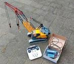 Dubbele hobby rc graafmachine 1/14 ombouw naar rupskraan, Hobby en Vrije tijd, Ophalen, Zo goed als nieuw