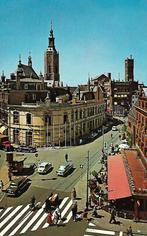 Den Haag- -Groenmarkt met St.Jacobskerk., Verzenden, 1940 tot 1960, Ongelopen, Zuid-Holland