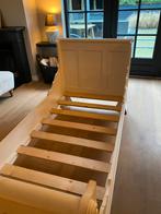 Bed van Opsetims, Ophalen, 90 cm, Eenpersoons, Wit