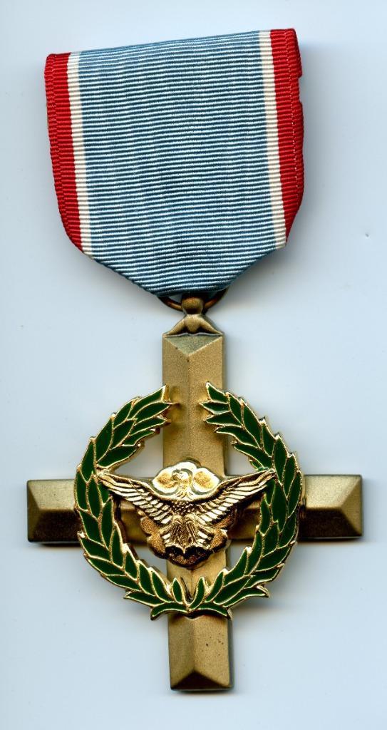 US Air Force Cross, Verzamelen, Militaria | Tweede Wereldoorlog, Luchtmacht, Lintje, Medaille of Wings, Amerika, Ophalen of Verzenden