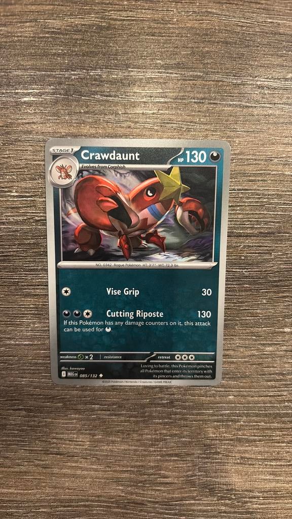 MEG Crawdaunt 085/132, Ophalen of Verzenden, Zo goed als nieuw