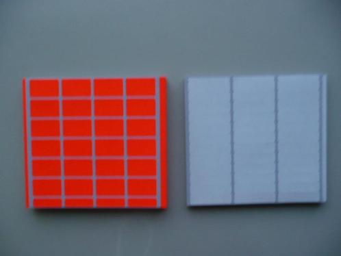 Fasson etiketten 21 x 34 mm + 12 x 49 mm, Diversen, Papierwaren, Nieuw, Ophalen of Verzenden