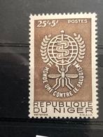 Niger 1962 anti malaria, Postzegels en Munten, Postzegels | Afrika, Ophalen of Verzenden, Overige landen, Postfris