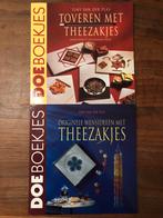 Theezakjes vouwen Doeboekje 2x origami, zgan, Ophalen of Verzenden, Boek, Vol