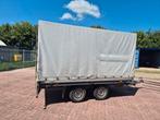 Plateau wagen  saris  met  huif, Auto diversen, Aanhangers en Bagagewagens, Ophalen