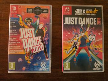 Just Dance 2018 & 2020 - Nintendo Switch beschikbaar voor biedingen