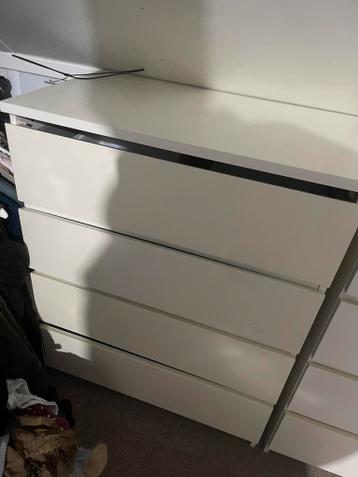 Ikea malm ladeskasten 4 lades   2 stuks - afbeelding 6