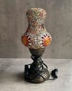 Handgemaakte peer mozaïek lamp - oosterse nachtlamp, Ophalen of Verzenden, Nieuw, Minder dan 50 cm