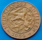 2 1/2 cent 1959 - Nederlandse Antillen, Postzegels en Munten, Munten | Nederland, Verzenden, Koningin Juliana, Losse munt