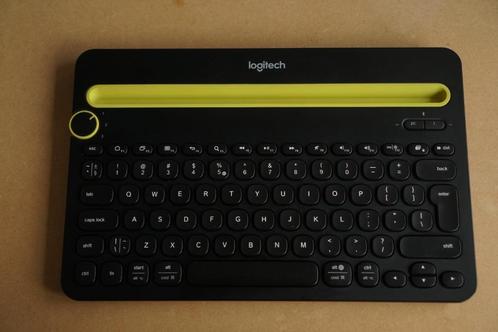 Logitech K480 toetsenbord, Computers en Software, Toetsenborden, Zo goed als nieuw, Qwerty, Draadloos, Multimediatoetsen, Ophalen of Verzenden
