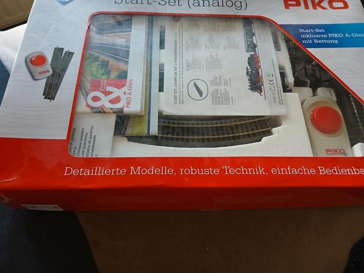 Piko Treinset - Compleet!, Hobby en Vrije tijd, Modeltreinen | H0, Zo goed als nieuw, Treinset, Gelijkstroom, Piko, Analoog, Ophalen of Verzenden