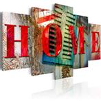 319 Home XXL 5 Luik Canvas Schilderij 200x100cm Nieuw 2maten, Ophalen of Verzenden