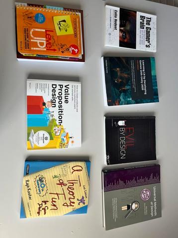 Leerboeken Game Design op HBO niveau beschikbaar voor biedingen
