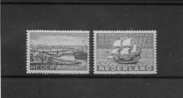 Nederland 1934, NVPH 267 t/m 268, postfris. beschikbaar voor biedingen