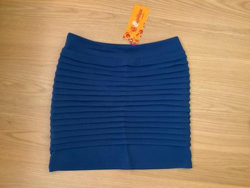 dames rok - rokje - maat M - blauw, Kleding | Dames, Rokken, Zo goed als nieuw, Maat 38/40 (M), Blauw, Boven de knie, Ophalen