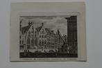 UTRECHT `T BARBARA en LAURENTIUS GASTHUIS Gravure 1786 GZ3, Antiek en Kunst, Kunst | Etsen en Gravures, Verzenden