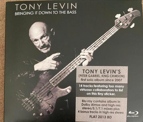 Tony Levin Peter Gabriel King Crimson Blu ray Dolby Atmos, Cd's en Dvd's, Cd's | Rock, Zo goed als nieuw, Poprock, Ophalen of Verzenden