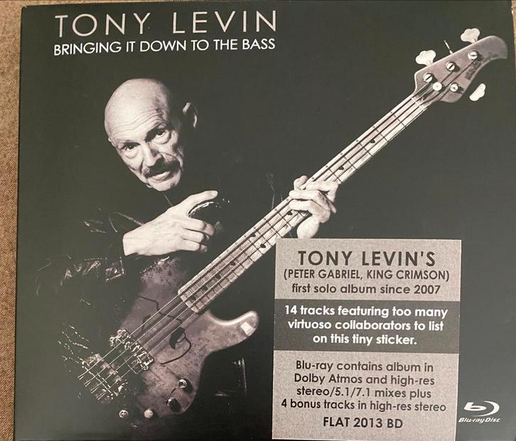 Tony Levin Peter Gabriel King Crimson Blu ray Dolby Atmos, Cd's en Dvd's, Cd's | Rock, Zo goed als nieuw, Poprock, Ophalen of Verzenden