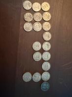 Zilveren guldens, 19 stuks, Postzegels en Munten, Munten | Nederland, Ophalen of Verzenden, Koningin Juliana, 1 gulden