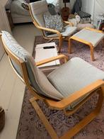 1 Poang stoel Ikea in zeer goede staat, Huis en Inrichting, Stoelen, Ophalen, Zo goed als nieuw, Grijs, Eén