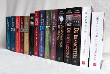 15 spannende boeken van John Grisham in paperback uitvoering beschikbaar voor biedingen