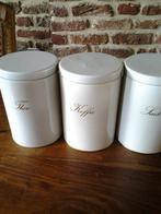 Brabantia bewaardozen 3 st en 2 bewaardozen, Ophalen of Verzenden, Zo goed als nieuw, Wit, Bus of Trommel