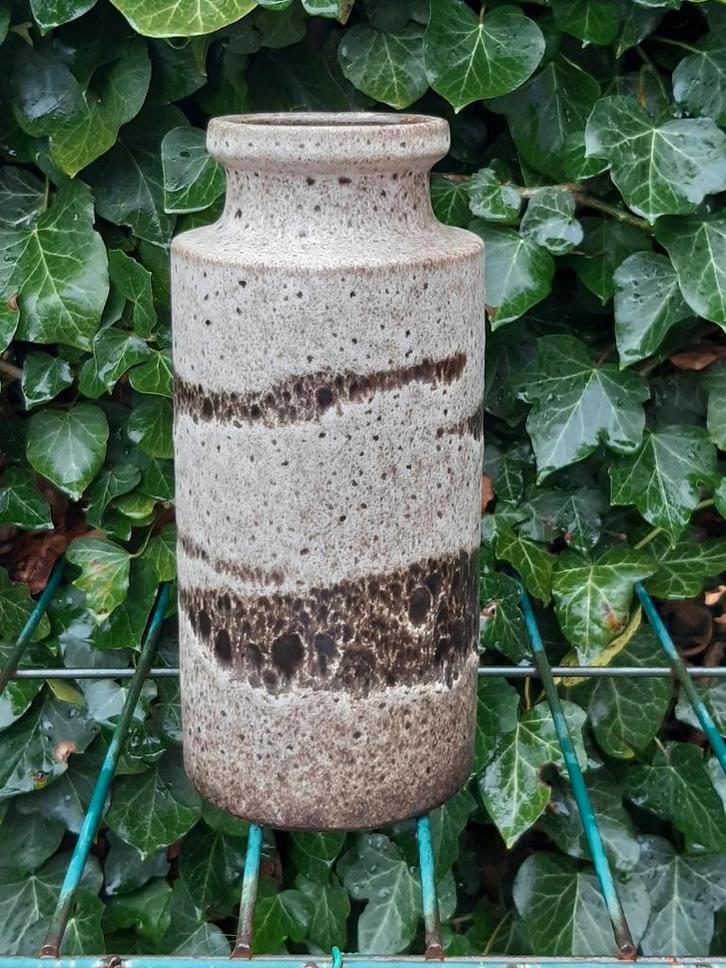 Vintage West Germany vaas, Huis en Inrichting, Woonaccessoires | Vazen, Overige kleuren, Minder dan 50 cm, Aardewerk of Porselein