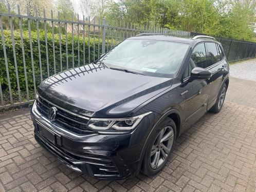Volkswagen Tiguan 1.5 TSI R-Line 2022, Auto diversen, Schadeauto's, Automaat, Benzine, MPV, Zwart, Ophalen