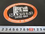 sticker Neerkant MANDERS Keukens en bouwmarkt bv, Ophalen, Zo goed als nieuw