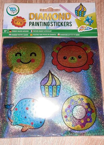 Diamond painting stickers set