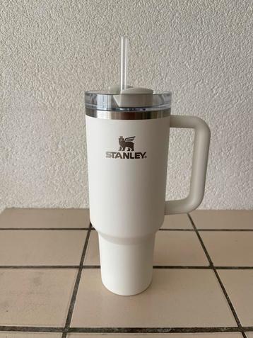 Stanley Quencher H2.0 FlowState Tumbler - Wit Nieuw beschikbaar voor biedingen