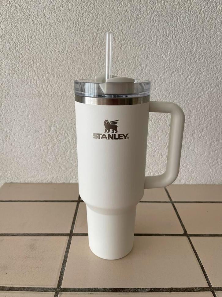 Stanley Quencher H2.0 FlowState Tumbler - Wit Nieuw, Huis en Inrichting, Keuken | Keukenbenodigdheden, Nieuw, Ophalen of Verzenden