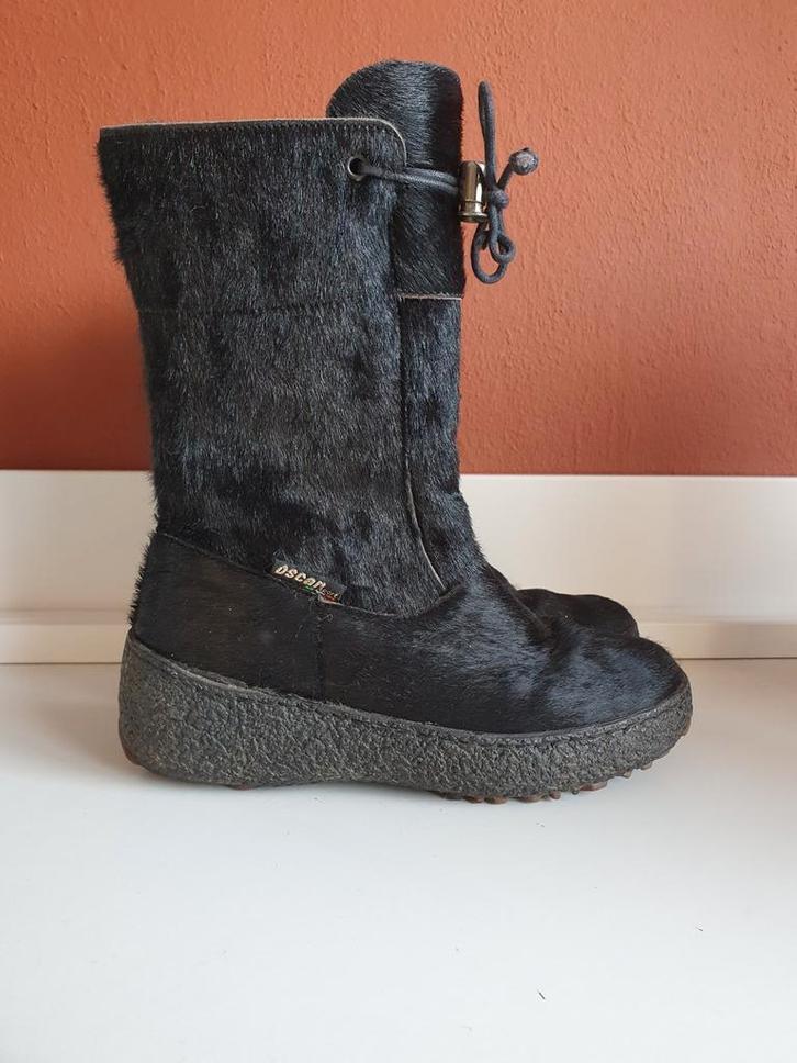 OSCAR Sport Vera Gomma Made In Italy, Kleding | Dames, Schoenen, Zo goed als nieuw, Lage of Enkellaarzen, Zwart, Ophalen of Verzenden
