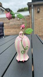 Bloemenmeisje van polystone, Ophalen of Verzenden, Zo goed als nieuw, Mens