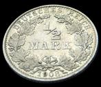 ** 1908G - Deutsches Reich - ½ Mark - ZILVER * ERROR - RARE*, Postzegels en Munten, Munten | Europa | Niet-Euromunten, Zilver