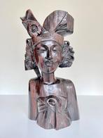 Borstbeeld van een Balinese man Indonesië Balinees Bali, Antiek en Kunst, Ophalen of Verzenden
