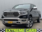 Dodge RAM 1500 pick up 4x4 Crew Cab Longhorn, Auto's, Dodge, Automaat, Gebruikt, 8 cilinders, Zwart