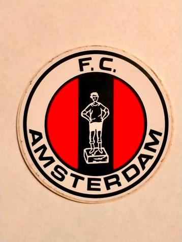 F.C. Amsterdam vintage voetbal sticker sport club RARE beschikbaar voor biedingen