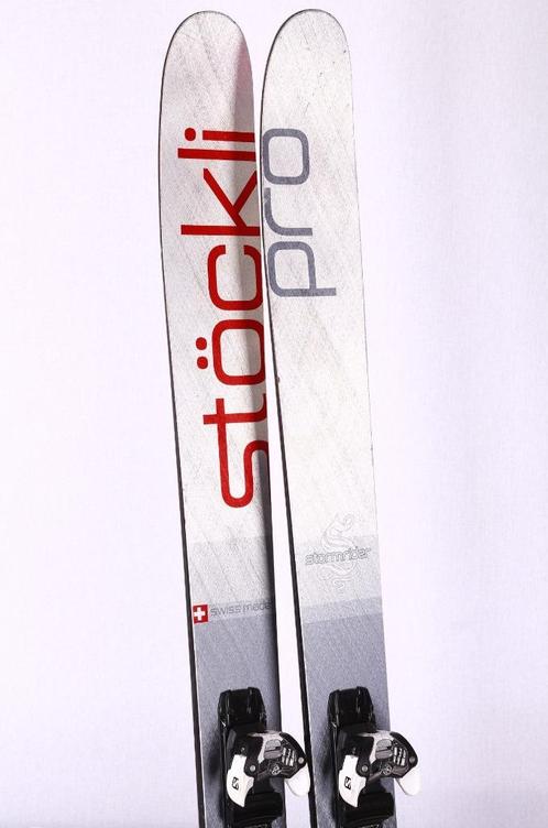 185 cm freeride ski's STOCKLI STORMRIDER PRO 115, grip walk, Sport en Fitness, Skiën en Langlaufen, Gebruikt, Ski's, Skiën, Overige merken