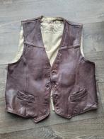 Marlboro leren vest jasje maat L, Kleding | Heren, Ophalen of Verzenden, Zo goed als nieuw, Zwart