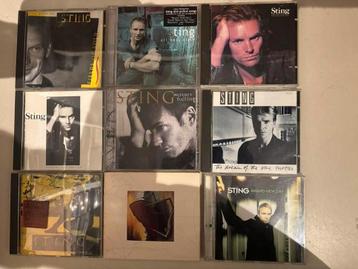 Sting 9 cd's beschikbaar voor biedingen
