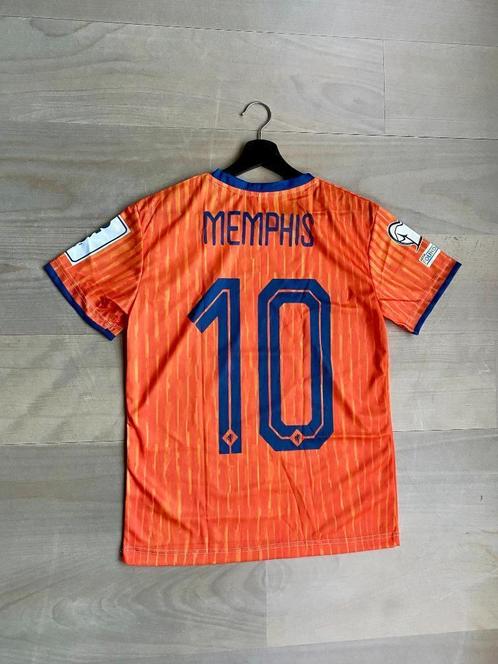 Nederlands Elftal WK Voetbalshirt Memphis Depay 10 (L), Sport en Fitness, Voetbal, Nieuw, Shirt, Maat L, Verzenden