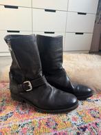 Veterloze boots Hugo Boss echt leer maat 41, Zwart, Boots, Ophalen of Verzenden, Hugo Boss