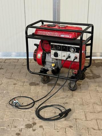 Honda EW170 lasaggregaat lasgenerator lasapparaat aggregaat beschikbaar voor biedingen
