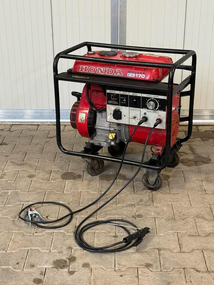 Honda EW170 lasaggregaat lasgenerator lasapparaat aggregaat, Doe-het-zelf en Verbouw, Gereedschap | Lasapparaten, Gebruikt, Elektroden