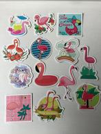 Setje stickers Flamingo (13 stuks), Verzamelen, Stickers, Nieuw, Dier en Natuur, Verzenden