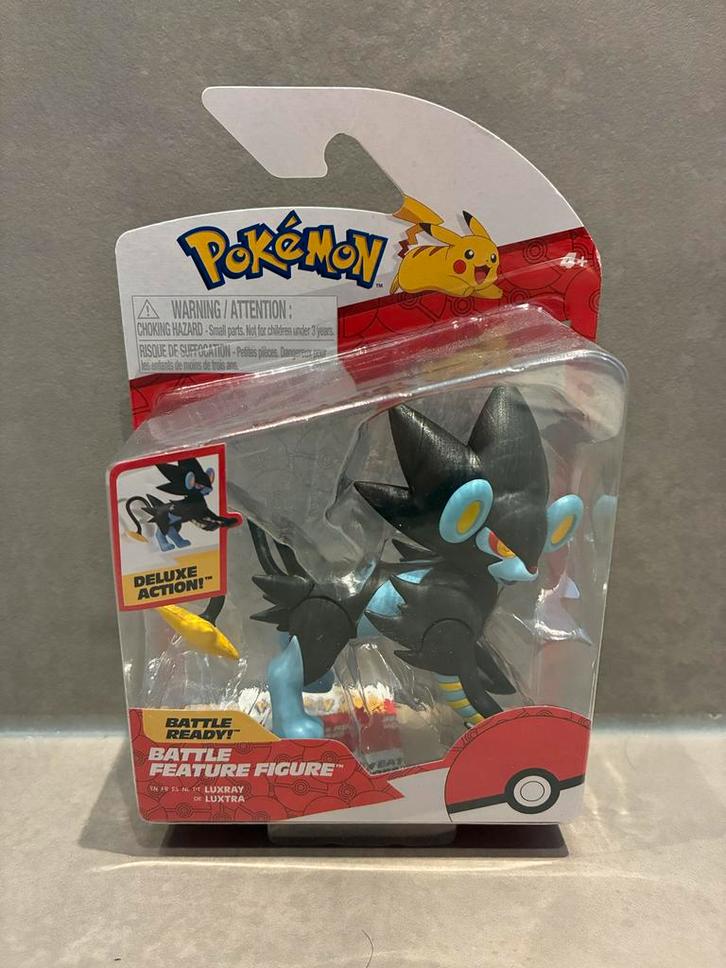 Luxray Pokemon Battle Feature Figuur - Nieuw, Kinderen en Baby's, Speelgoed | Actiefiguren, Nieuw, Ophalen of Verzenden